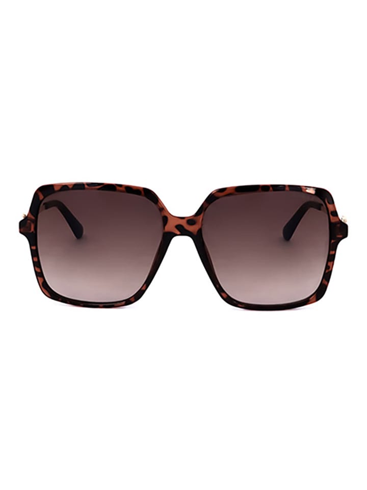 Guess Damen-Sonnenbrille in Braun/ Gold günstig kaufen 56
