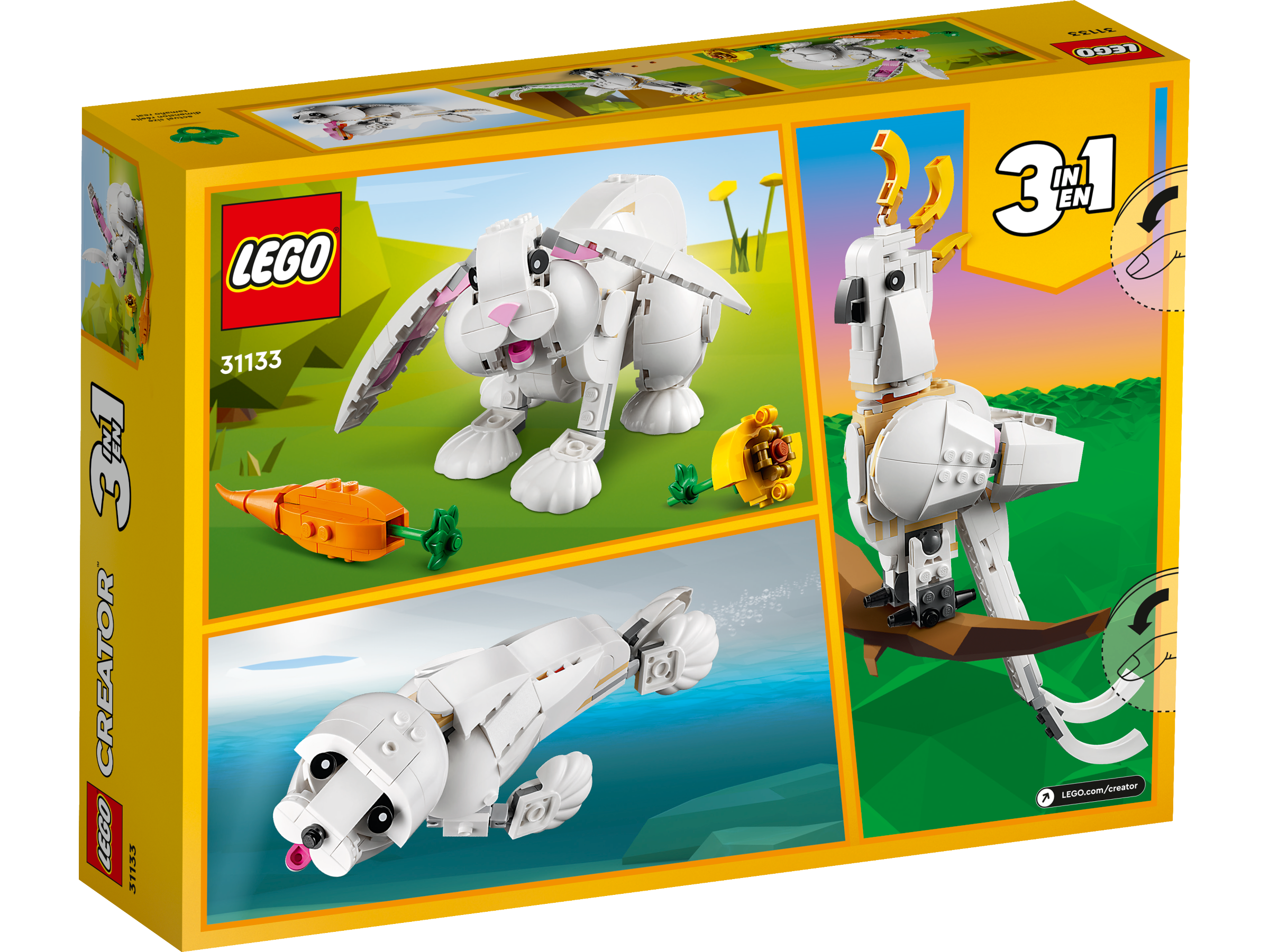 Weißer Hase 31133