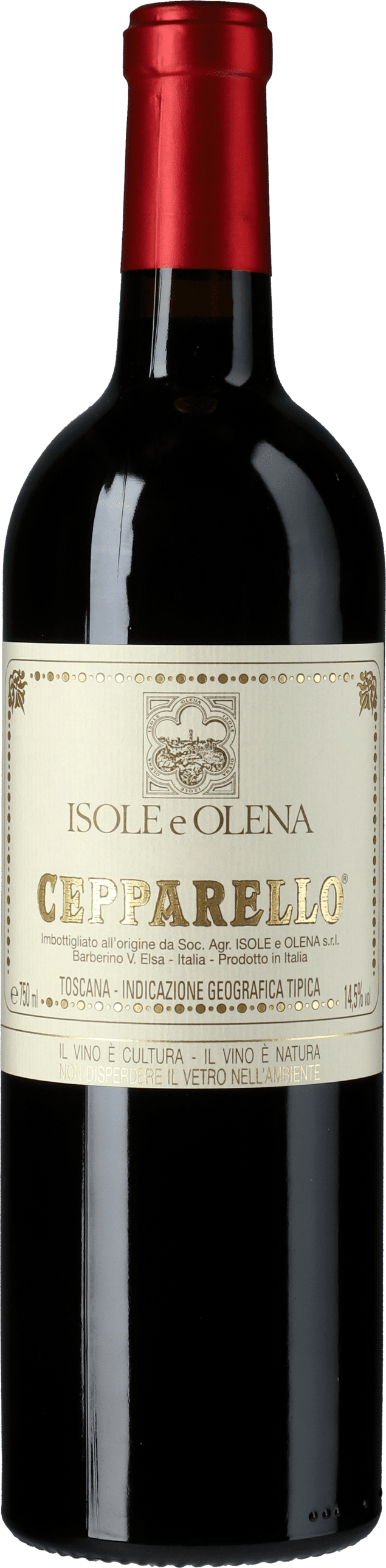 Isole e Olena: Sangiovese Cepparello 2018