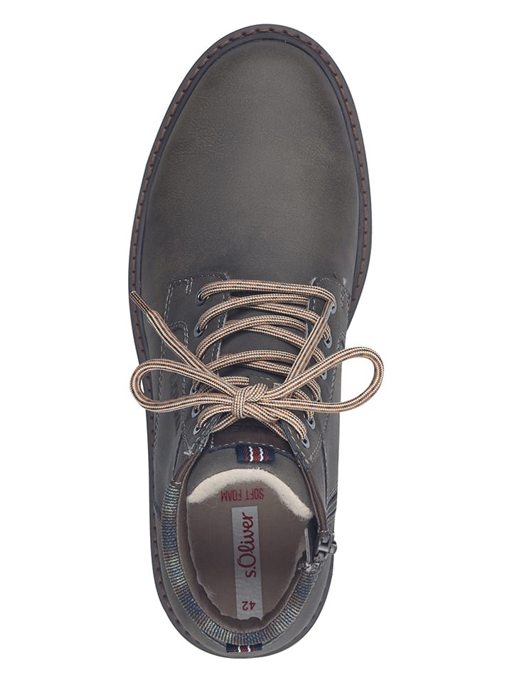s.Oliver Boots in Khaki günstig kaufen