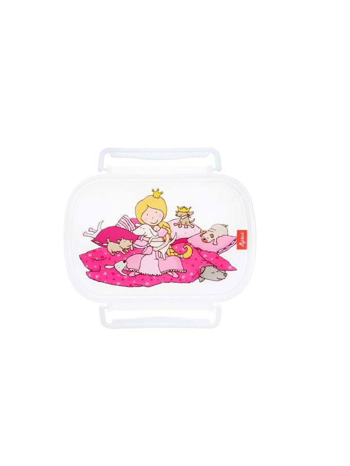 Sigikid Brotdose Lunchbox mit Rohkostschälchen in pink günstig kaufen onesize