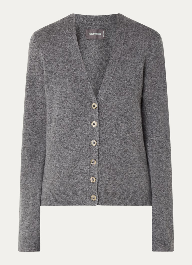 Zadig&Voltaire  Jemmy fijngebreid vest van kasjmier