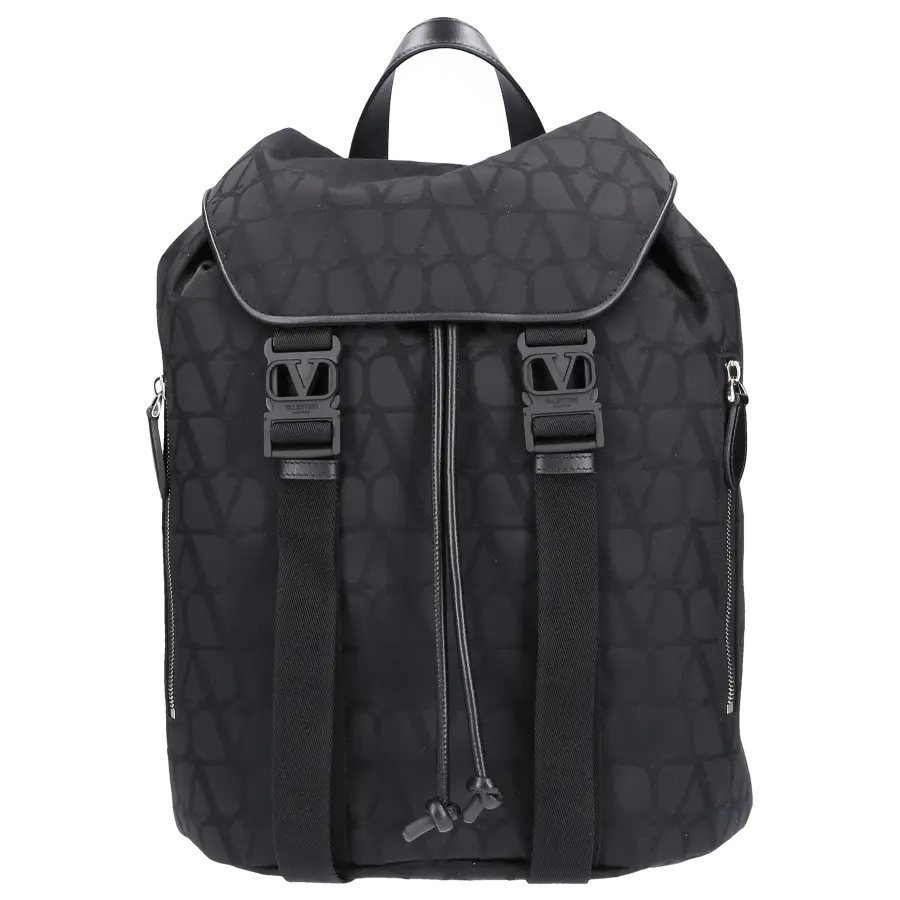 Valentino Garavani - Rucksack ICONOGRAPHE Nylon - schwarz