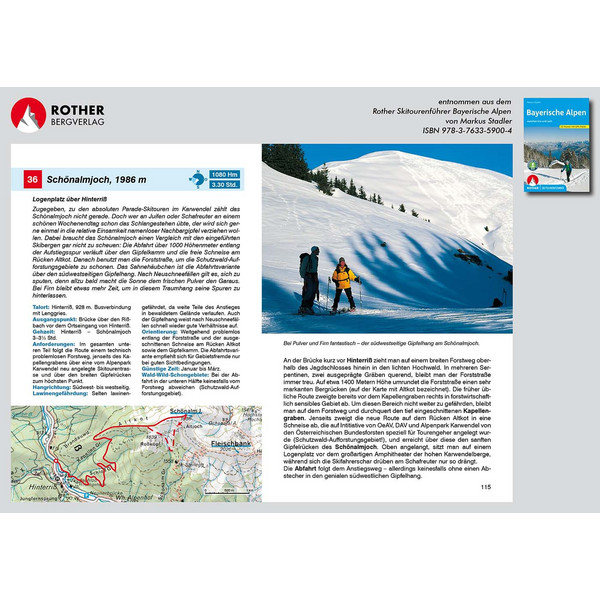 BVR SKITOURENFÜHRER BAYERISCHE ALPEN