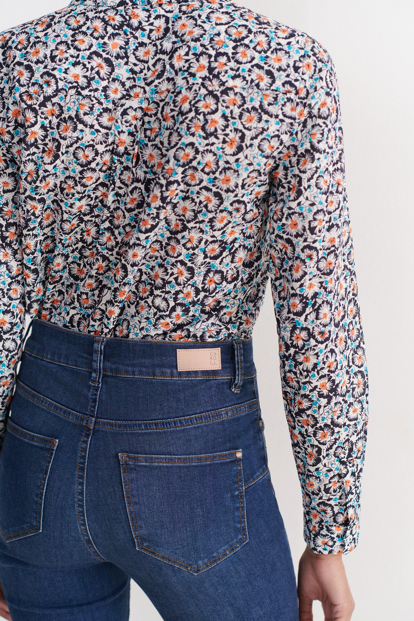 pantalon tom denim stone femme