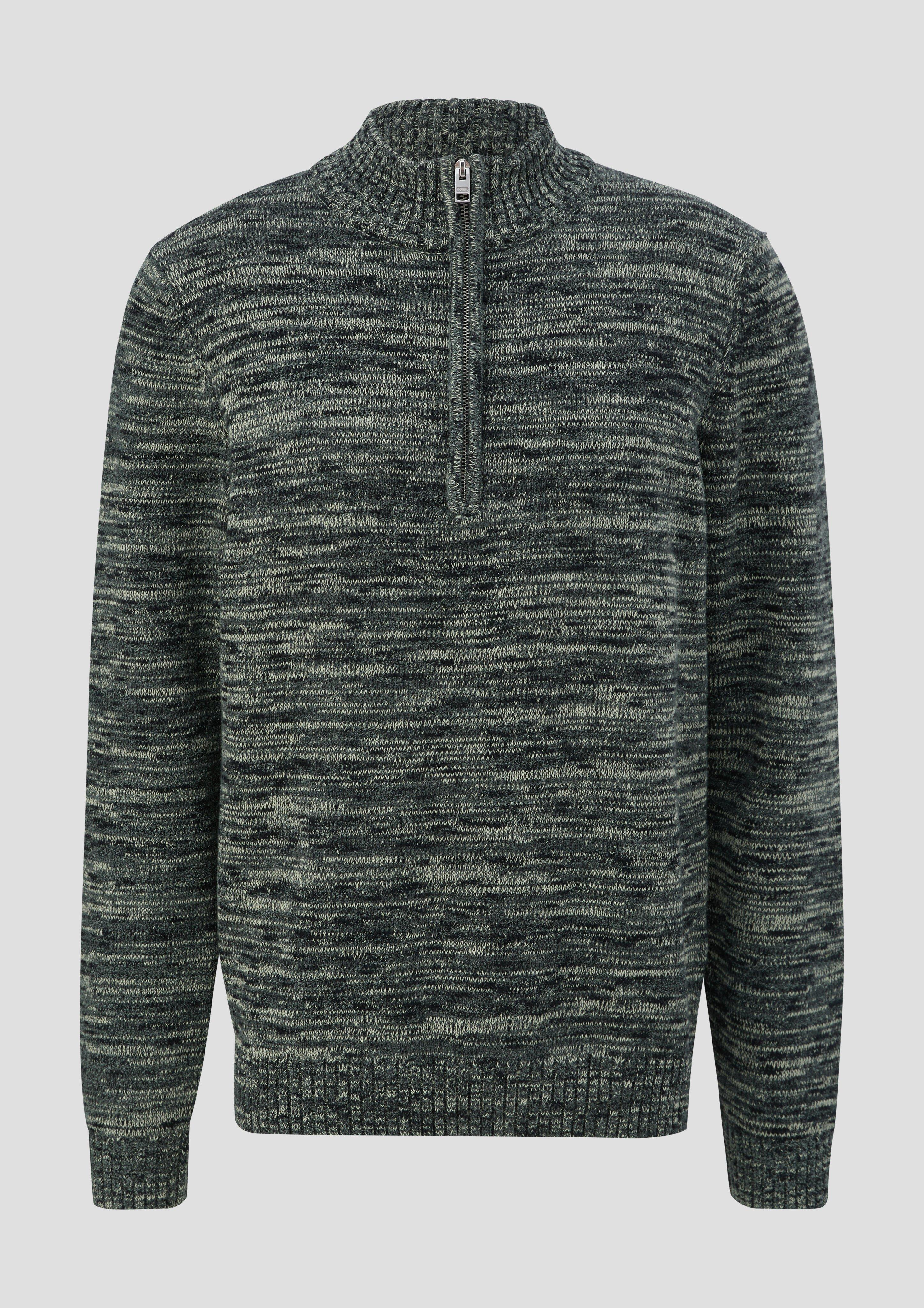 Troyer-Pullover aus Moulinegarn  2134621-79X0