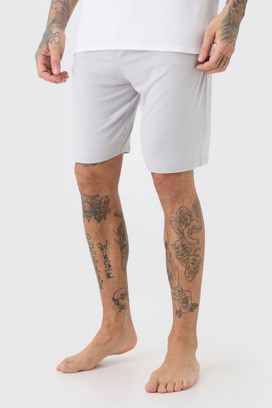 Tall Premium Loungewear-Shorts mit elastischem Bund