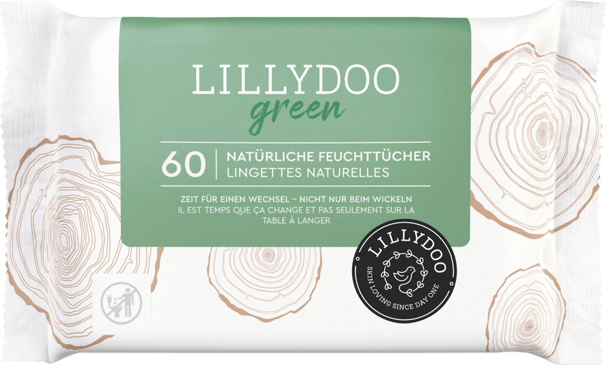 Feuchttücher green, 60 St