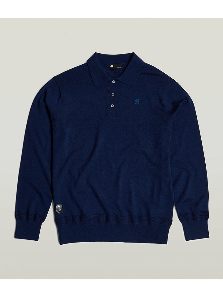 G-Star Wollpullover in Dunkelblau günstig kaufen