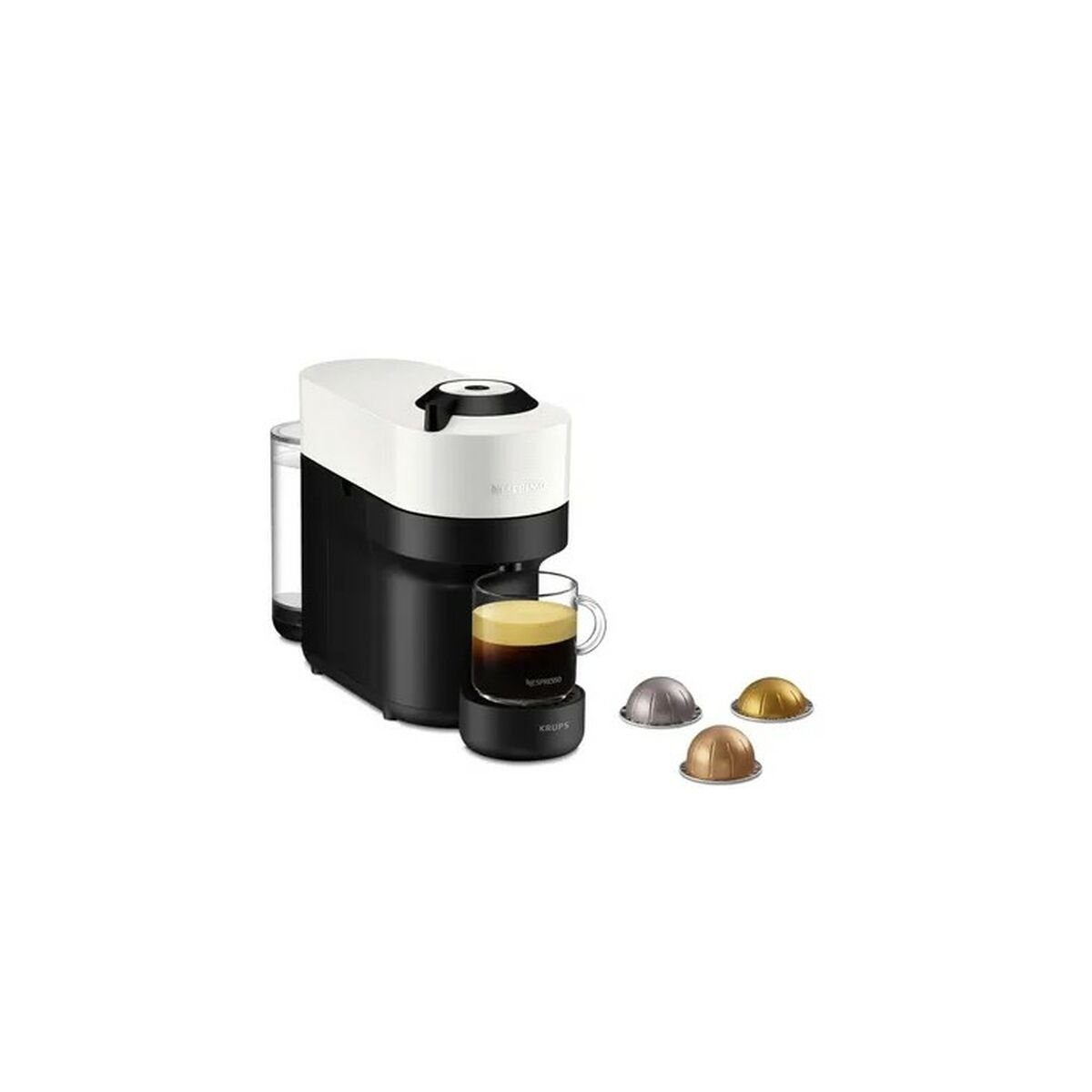 Krups Kapselmaschine Kapsel-Kaffeemaschine Krups YY4889FD Vertuo Pop 560 ml Weiß 1260 W