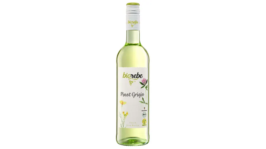 BioRebe Pinot Grigio Italien IGP, trocken Bio Vegan 750ml 750 ml