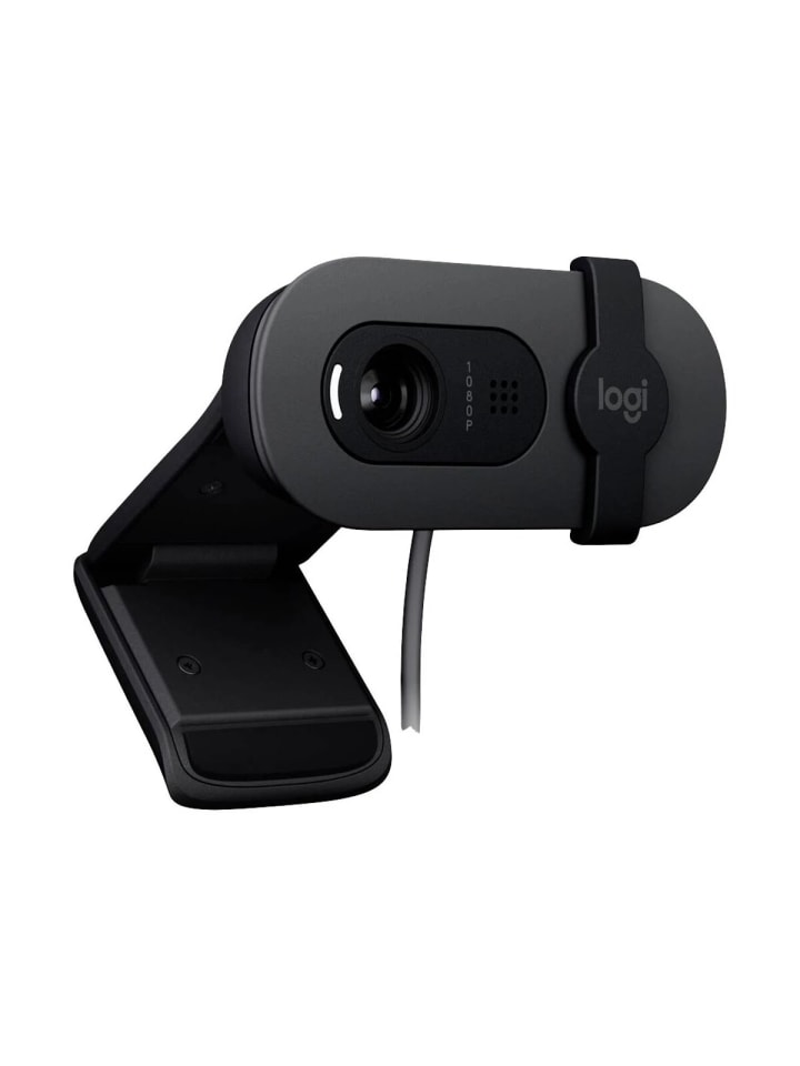 Logitech Webcam mit Klemm-Halterung 100 Full HD-Webcam 1920 x 1080 Pixel in Schwarz günstig kaufen onesize
