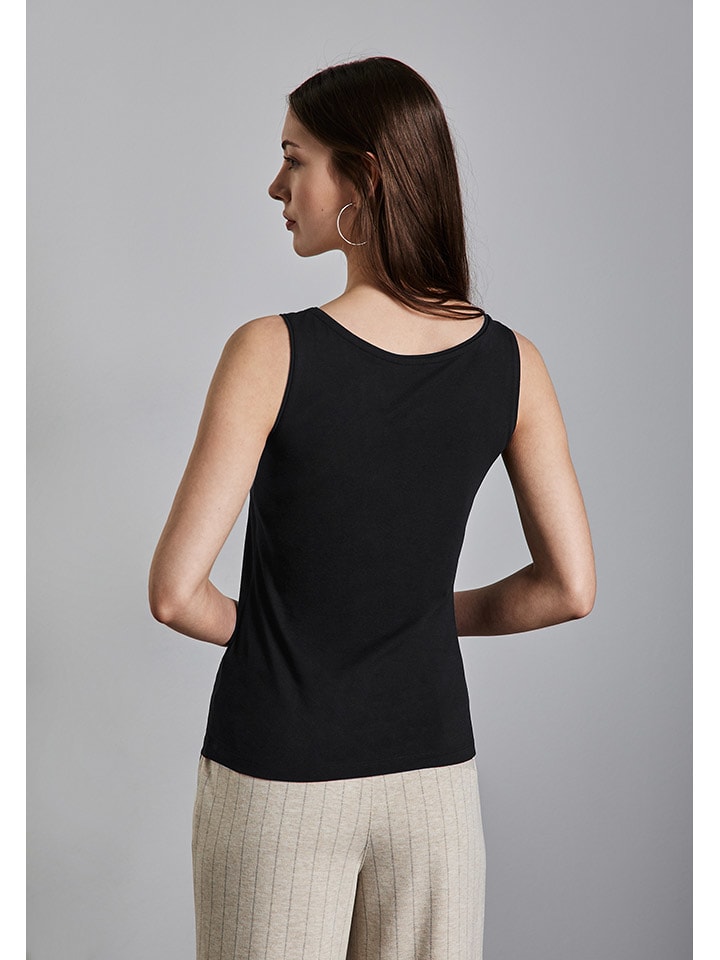 Street One Top in Schwarz günstig kaufen