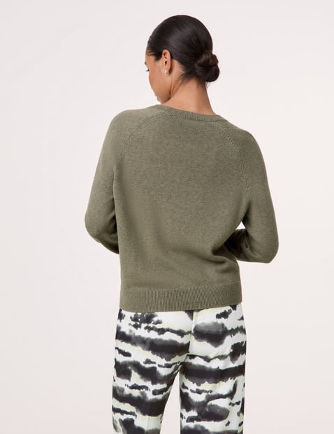 Pullover mit Strassstein-Dekor