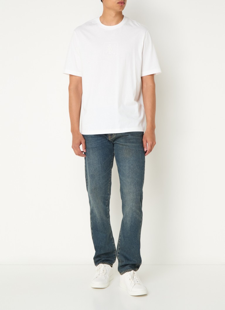 Armani Exchange Slim fit jeans med mørk vask