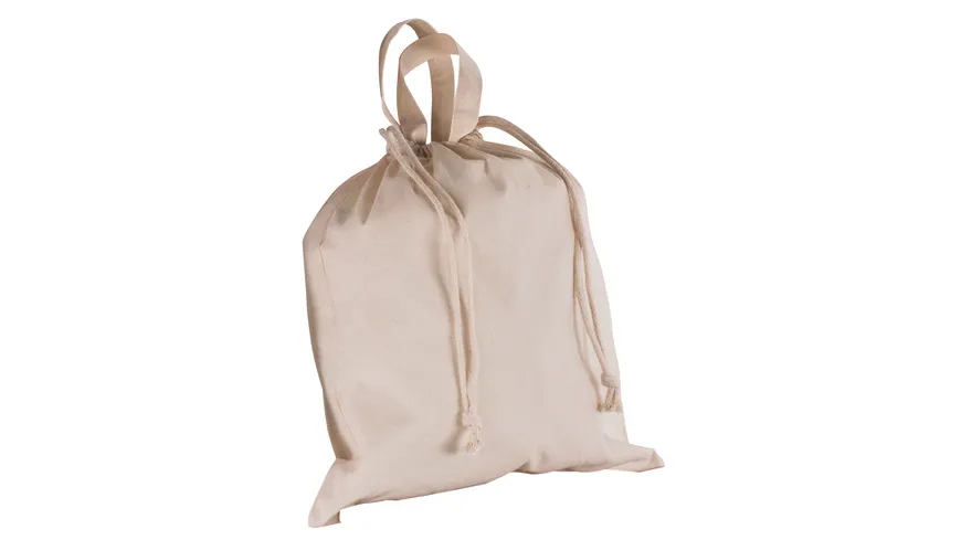 Rayher Baumwolltasche mit Kordel uni natur 40x42cm