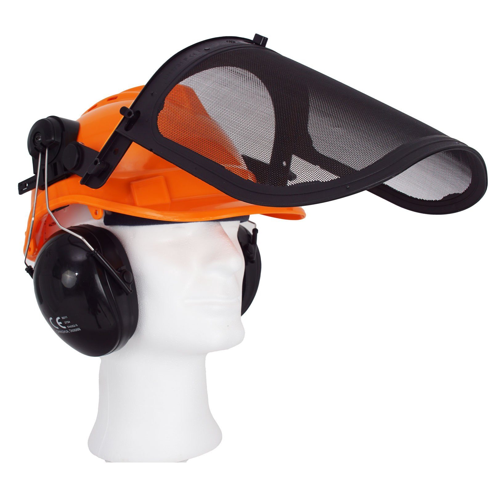 TRUTZHOLM Framepool Forsthelm Forstschutzhelm mit Visier und Gehörschutz Schutzhelm 50-66