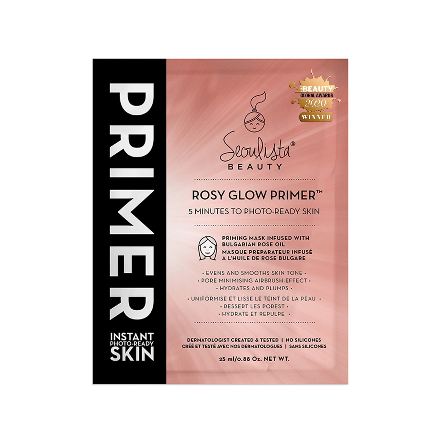 Seoulista Beauty Rosy Glow Primer 4 Pack