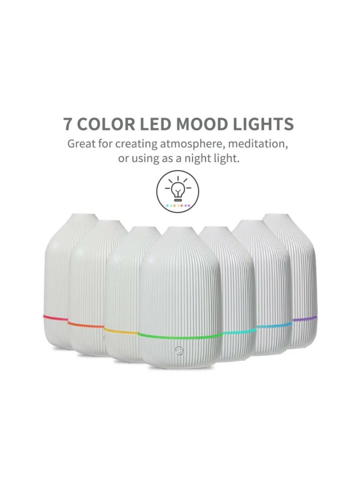 COFI 1453 Luftbefeuchter Diffusor Aromatherapie Feuchtigkeitsspender in Weiß günstig kaufen onesize