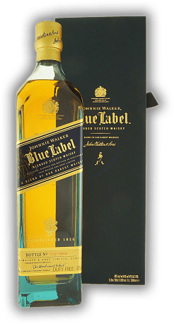 Johnnie Walker Blue Label 1,0 Liter Johnnie Walker Blue Label 1,0 Liter  1	 Liter - Vol 40%