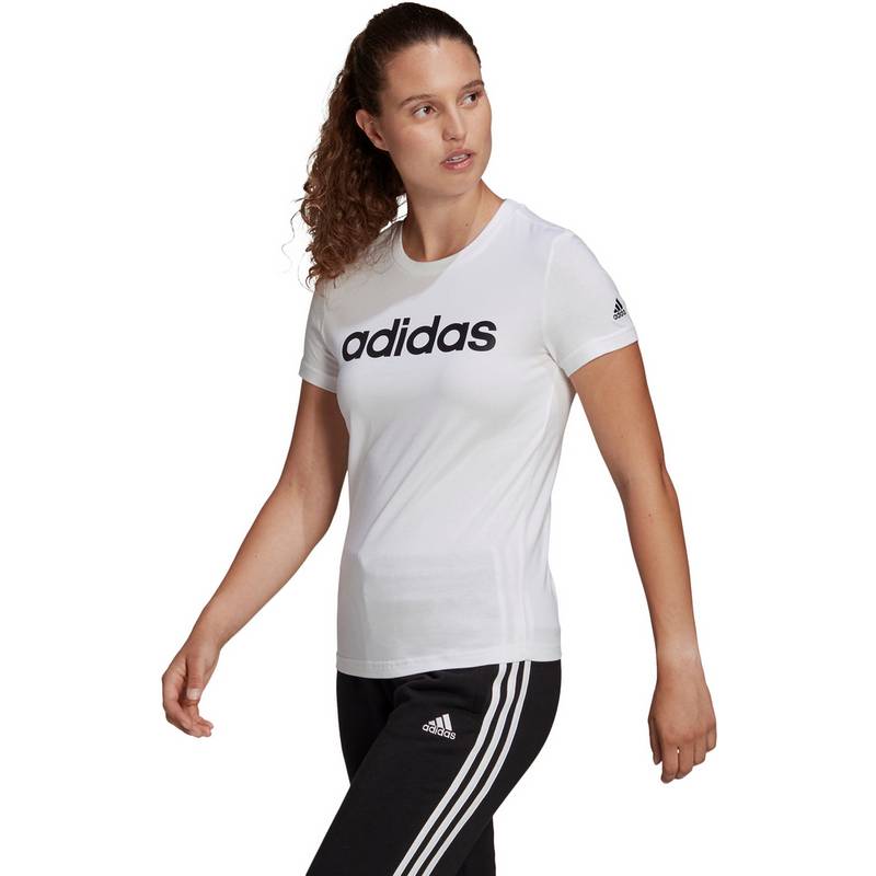 adidas LOUNGEWEAR Essentials Slim Logo T-Shirt Damen