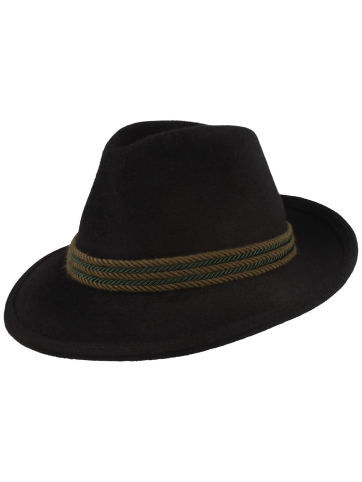 Hutmacher Zapf Trachtenhut in schwarz günstig kaufen