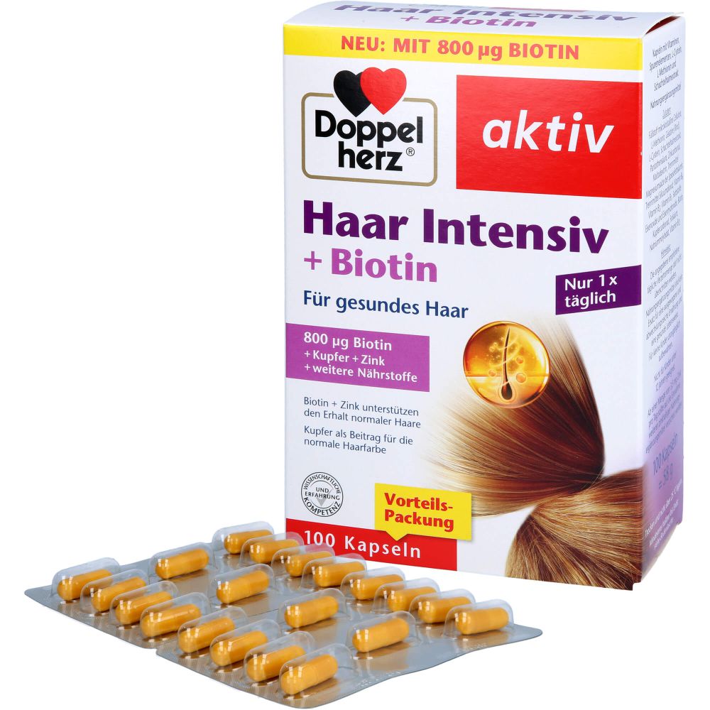 Haar Intensiv+Biotin Kapseln