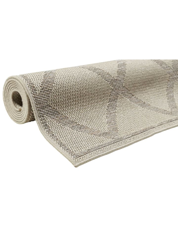 ESPRIT Outdoorteppich Sparkle in beige grau günstig kaufen