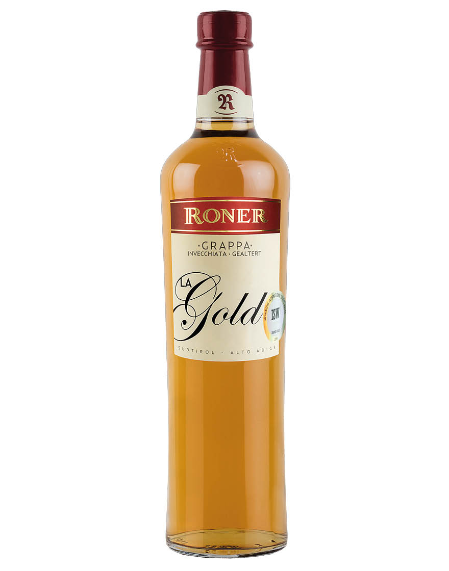 Grappa Invecchiata 12 Mesi La Gold Roner 0,7 ℓ