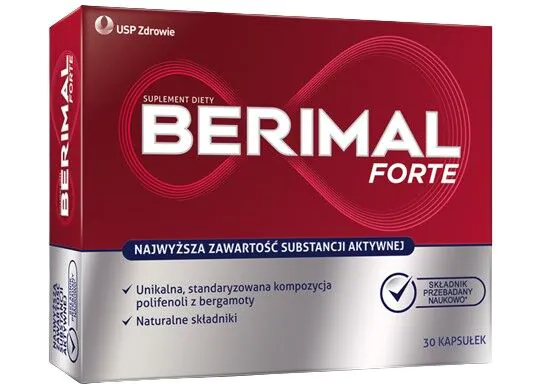 Berimal Forte, Ένα παρασκεύασμα για τη διατήρηση των φυσιολογικών επιπέδων χοληστερόλης, Κάψουλες