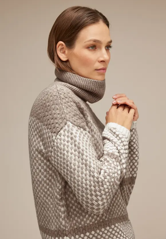 Street One Rollkragen Pullover