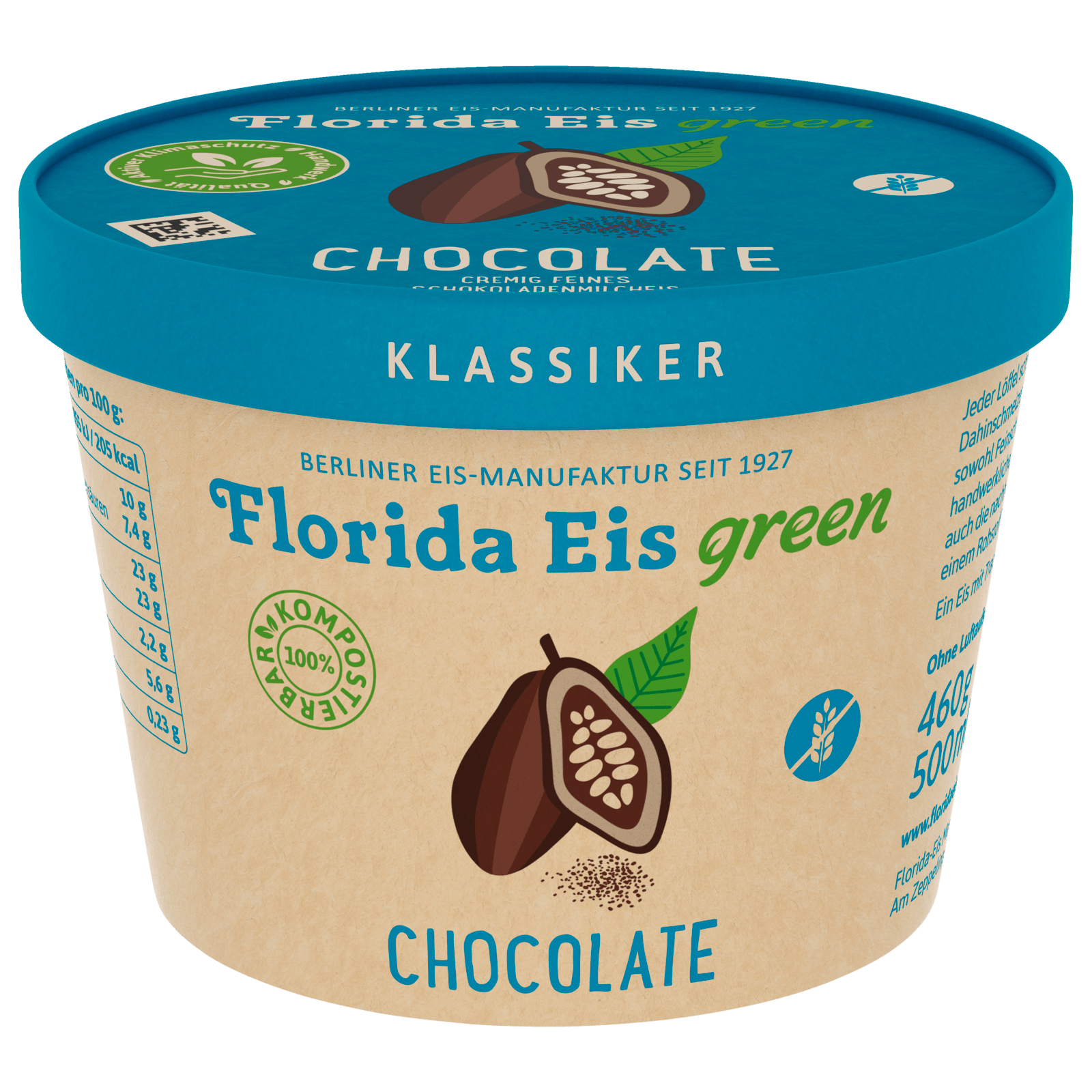 Florida Eis green Chocolate 500ml
