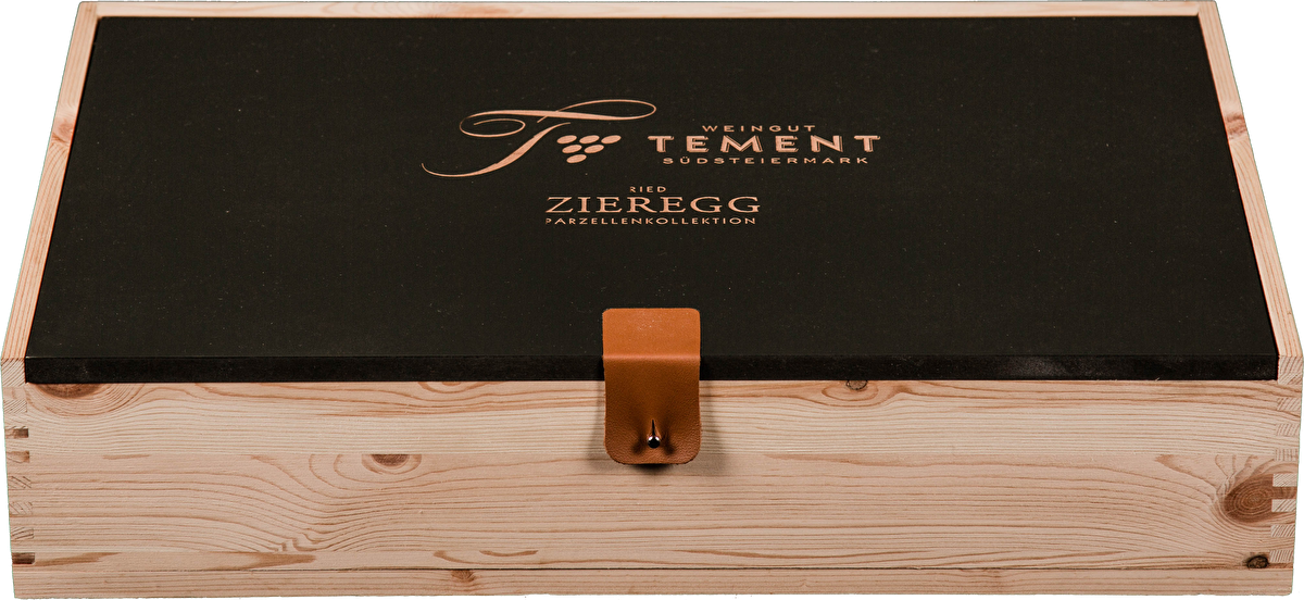 Tement Sauvignon Blanc Ried Zieregg Parzellenkollektion 2019 in Holzkiste