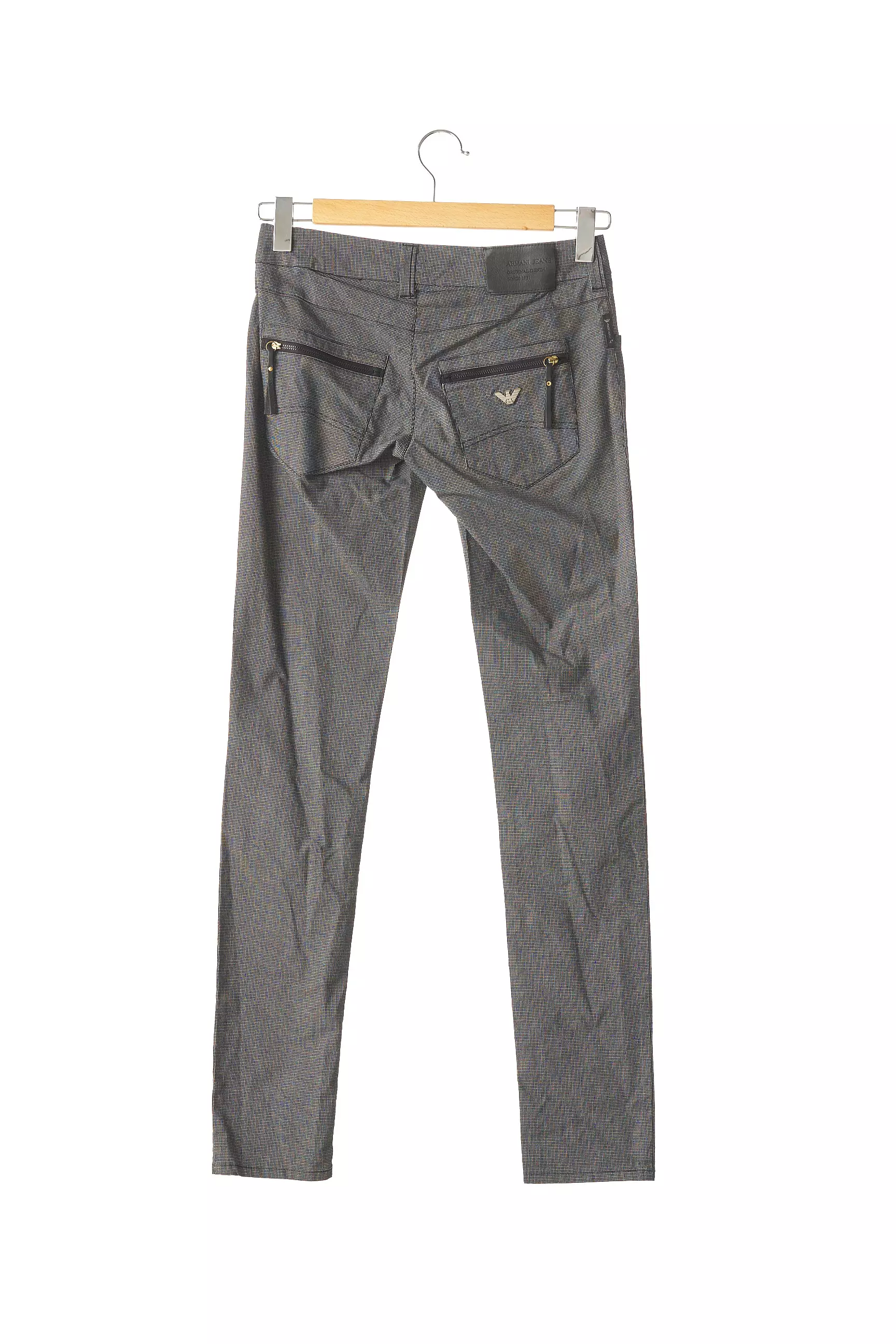 Armani Pantalons Slim Femme couleur bleu