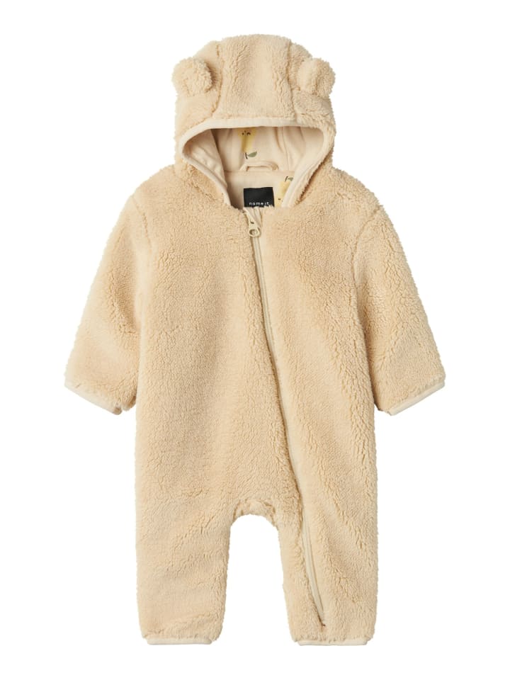 name it Outdoor-Anzug NBNMAYAN TEDDY SUIT SOLID in fog günstig kaufen