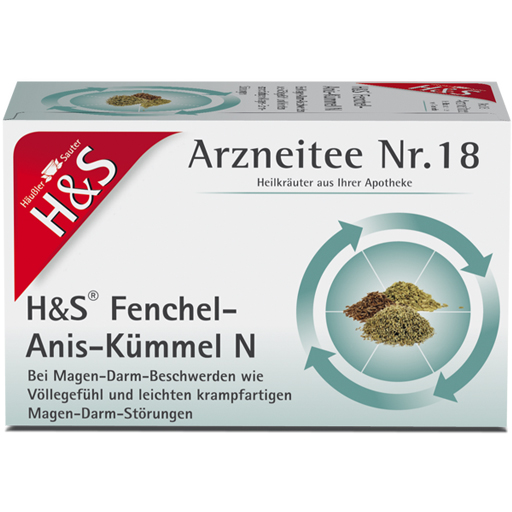H&S Fenchel-Anis-Kümmel N Filterbeutel  20X2.0 g  Filterbeutel