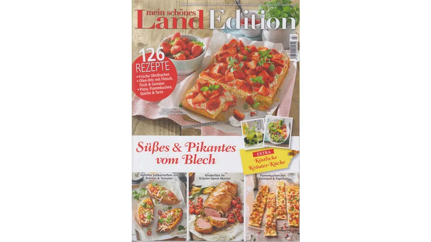 Land Edition Süßes & Pikantes vom Blech