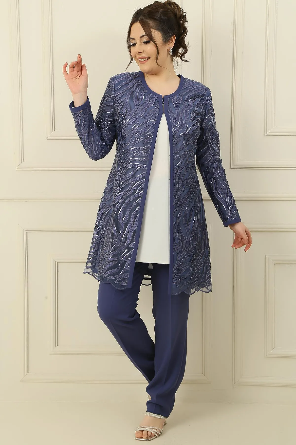 By Saygı  Zweiteiler - Dunkelblau - Regular Fit