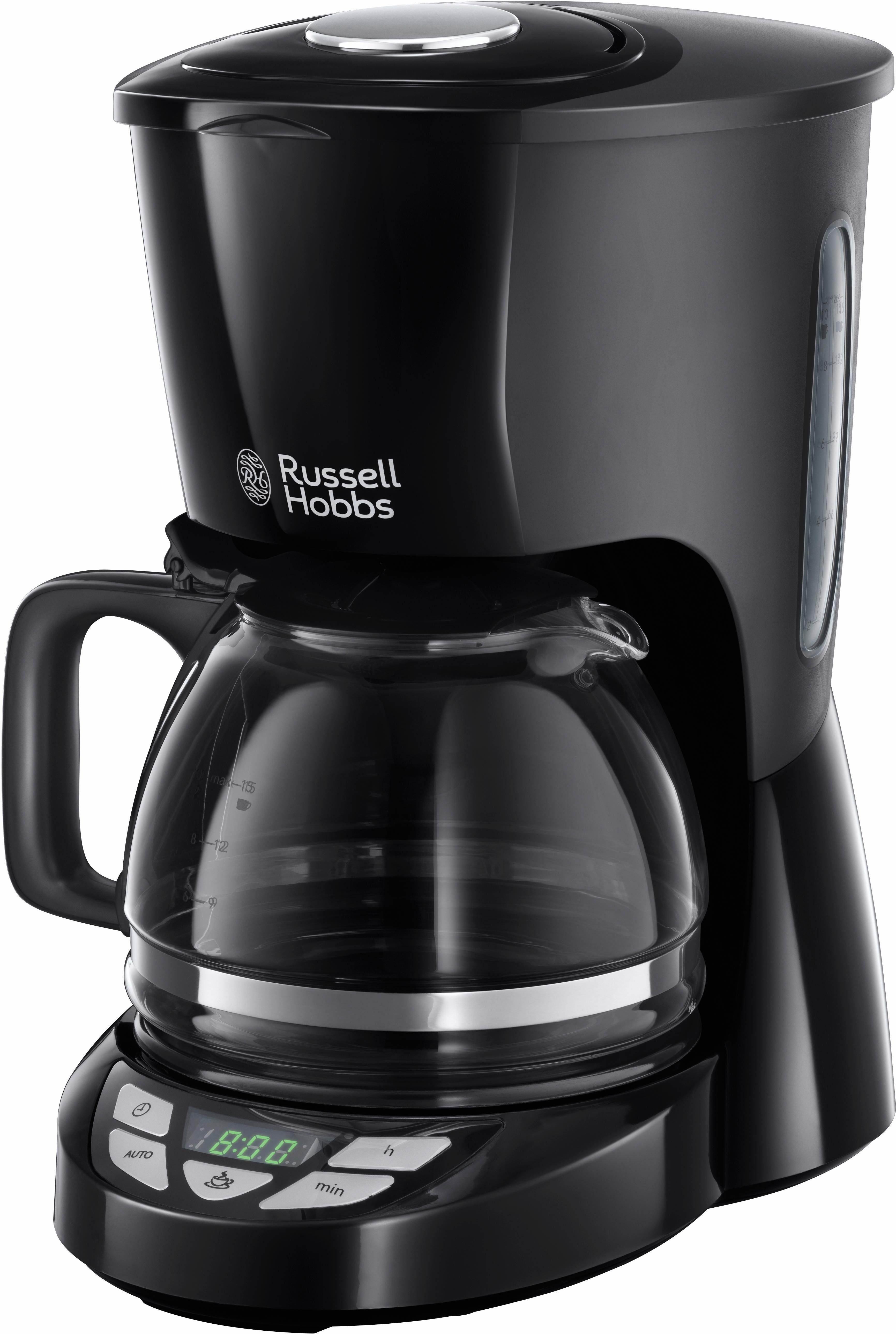 RUSSELL HOBBS Filterkaffeemaschine 22620-56 Textures Plus, 1,25l Kaffeekanne, Papierfilter 1x4