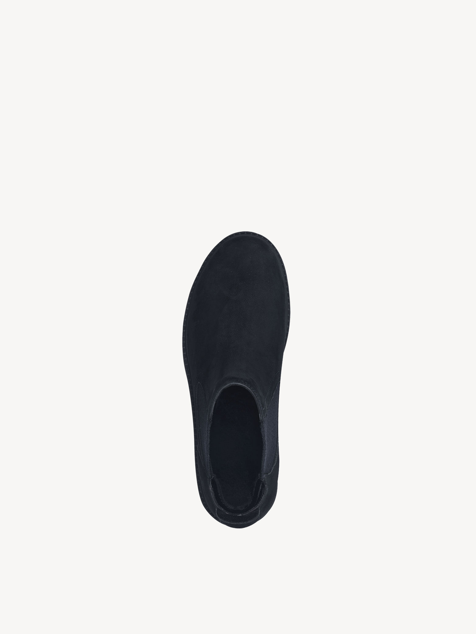 Bottine Chelsea en cuir - bleu
