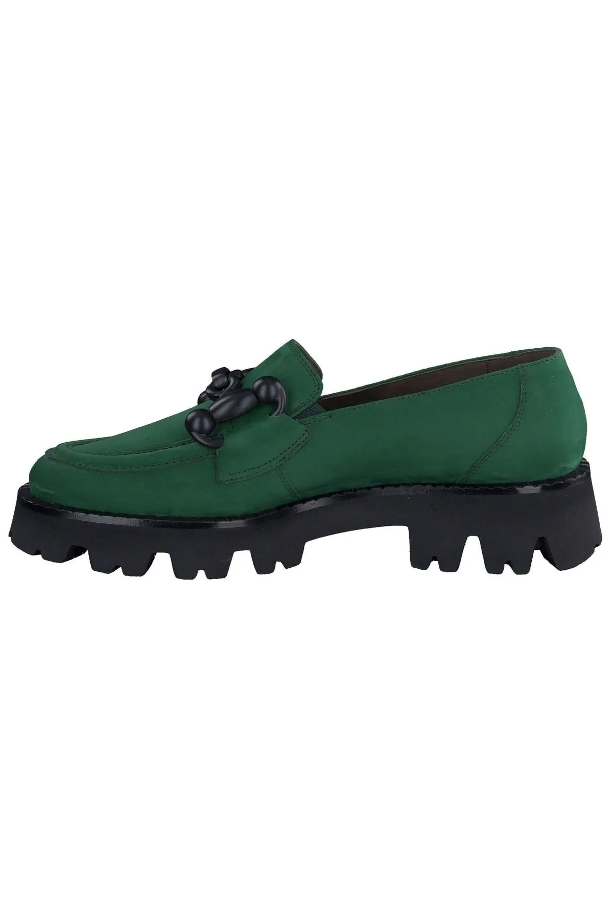 Paul Green  Flacher Schuh - Grün - Blockabsatz