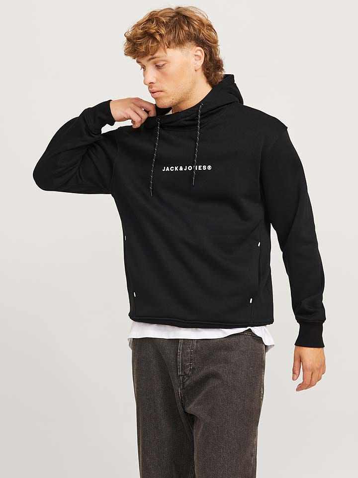 Jack & Jones Hoodie in Schwarz günstig kaufen