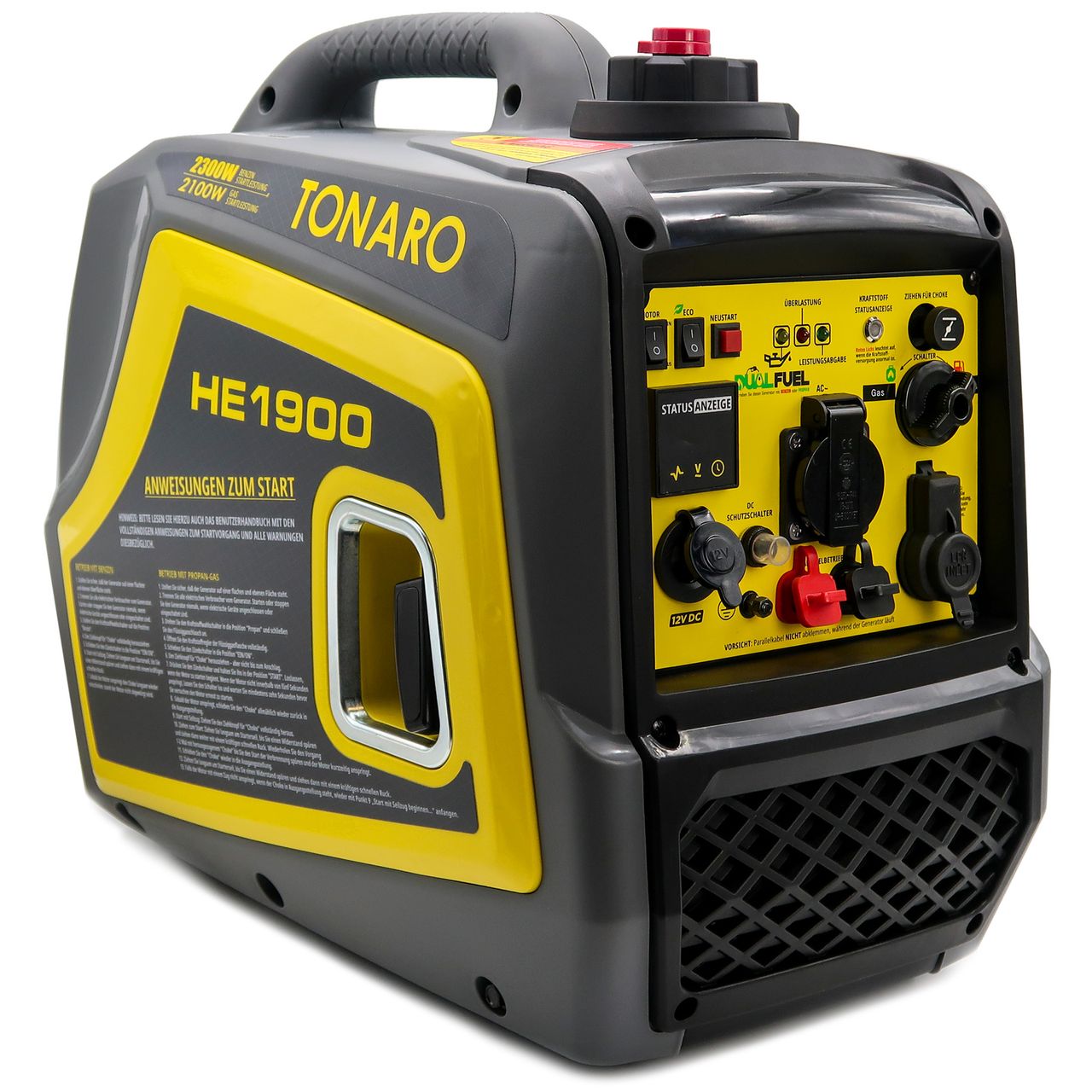 Soletek Tonaro, Dual Fuel Inverter HE1900 - 1.9 KW Leistung