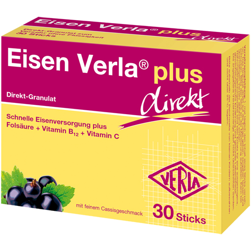 EISEN VERLA plus Direkt-Sticks  30 St  Granulat