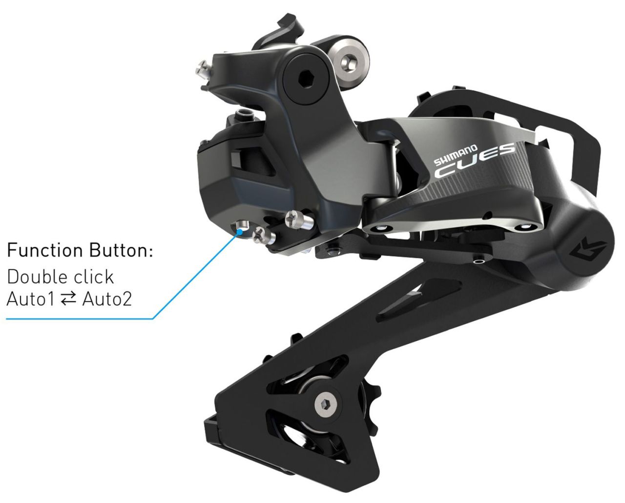 Shimano CUES Di2 RD-U6050 10-fach Schaltwerk kaufen | Bike-Discount