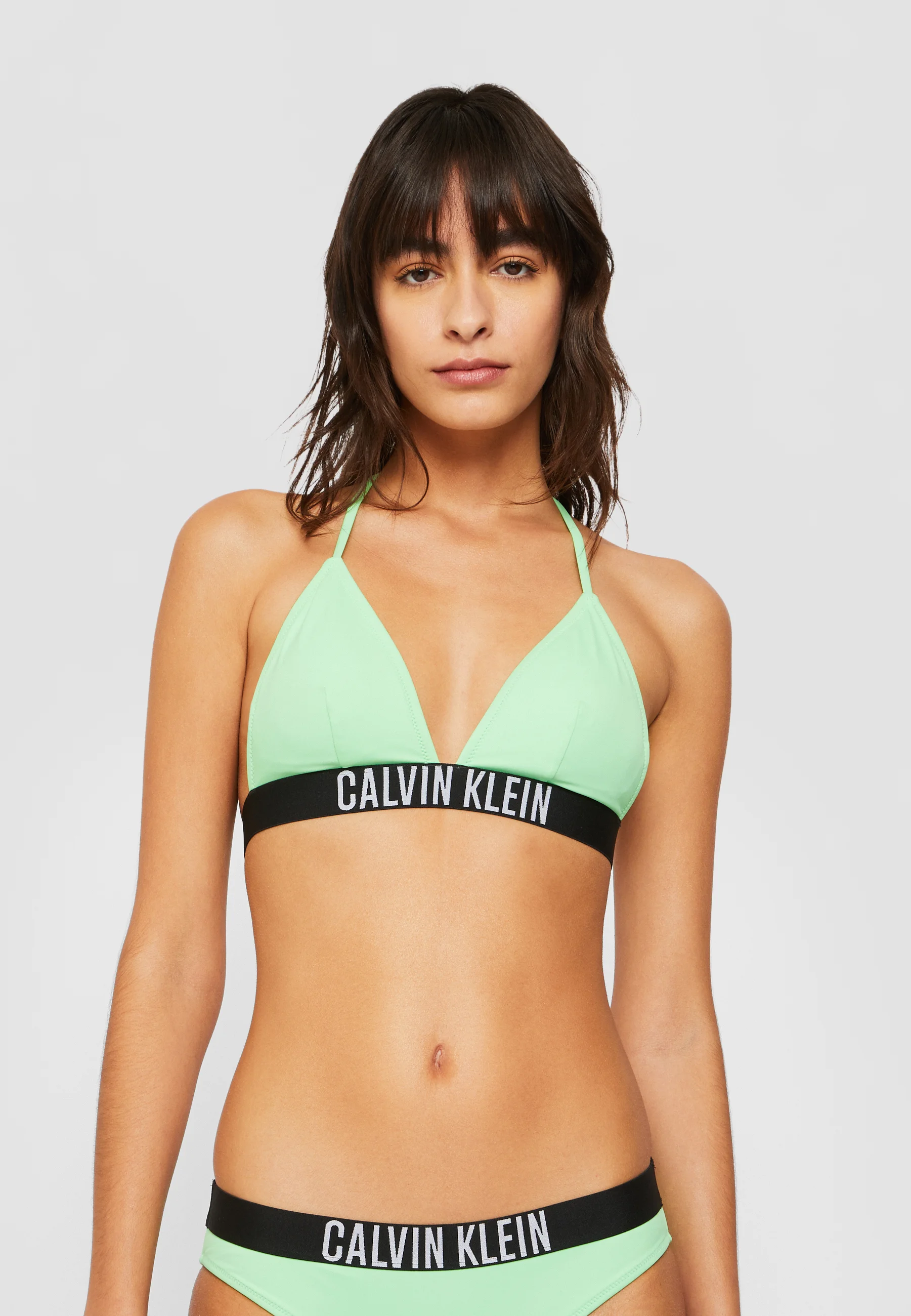 Calvin Klein Swimwear TRIANGLE - Top de bikini