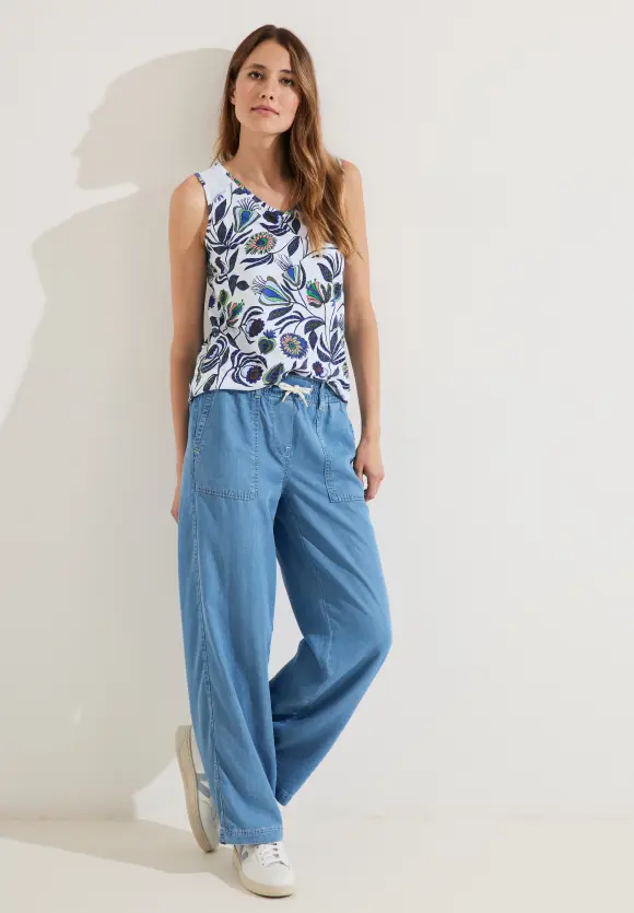 CECIL Burn Out Top