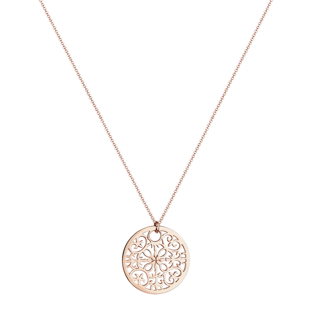 Elli Elli Collier Femme Pendentif Ornemental Boho en Argent Sterling 925 collier