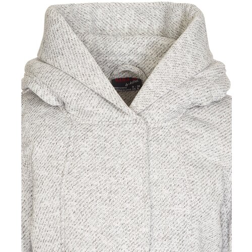 DAMEN MANTEL FRYDARA - CASUAL KNIT PARKA MIT KAPUZE UND GÜRTEL, GEBONDED MIT