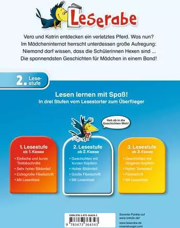 Leserabe - Sonderausgaben: Erstlesegeschichten für Mädchen in der 2. Klasse